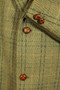 Vtg Cotswold Woollen Weavers 46" Green Half Norfolk Bi-Swing Shooting Jacket