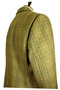 Vtg Cotswold Woollen Weavers 46" Green Half Norfolk Bi-Swing Shooting Jacket