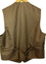 Harris Tweed Brown Size Large Mens Brown Barleycorn Tweed Waistcoat