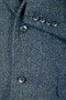 Harris Tweed Mens 42" Blue Flecked Wool Smart Occasion Blazer Jacket
