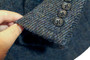 Harris Tweed Mens 42" Blue Flecked Wool Smart Occasion Blazer Jacket
