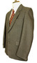 Vintage Dunn & Co 38" 100cm Grey Tailored Striped Mens Suit Jacket Blazer