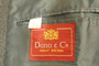 Vintage Dunn & Co 38" 100cm Grey Tailored Striped Mens Suit Jacket Blazer