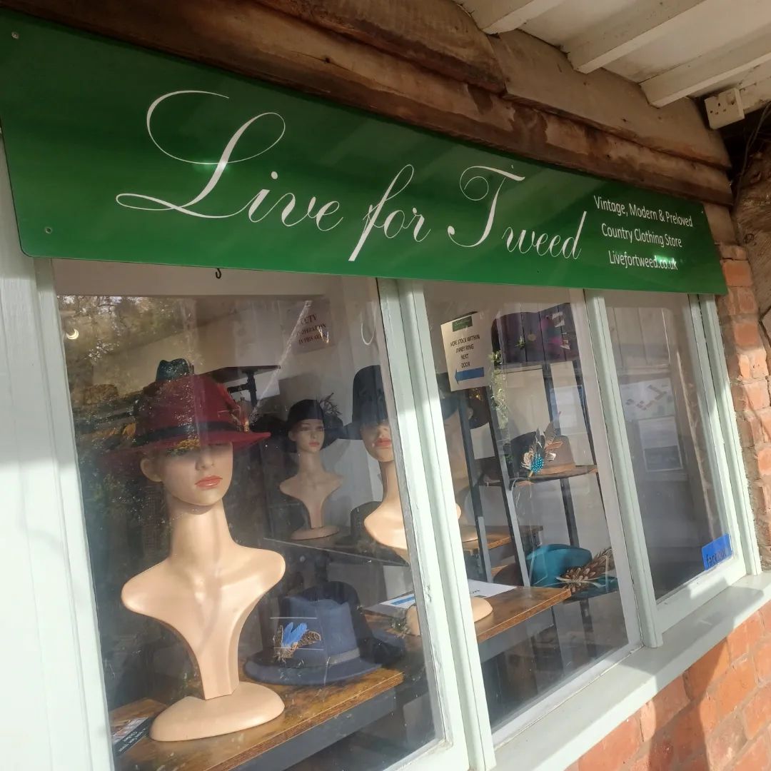 Vintage & Preloved Country Clothing Store, Live for Tweed