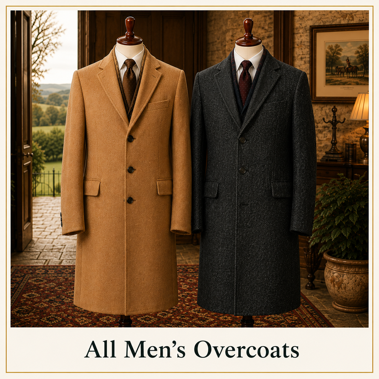 Men's Vintage & Pre-Loved Overcoats | British Country Clothing
