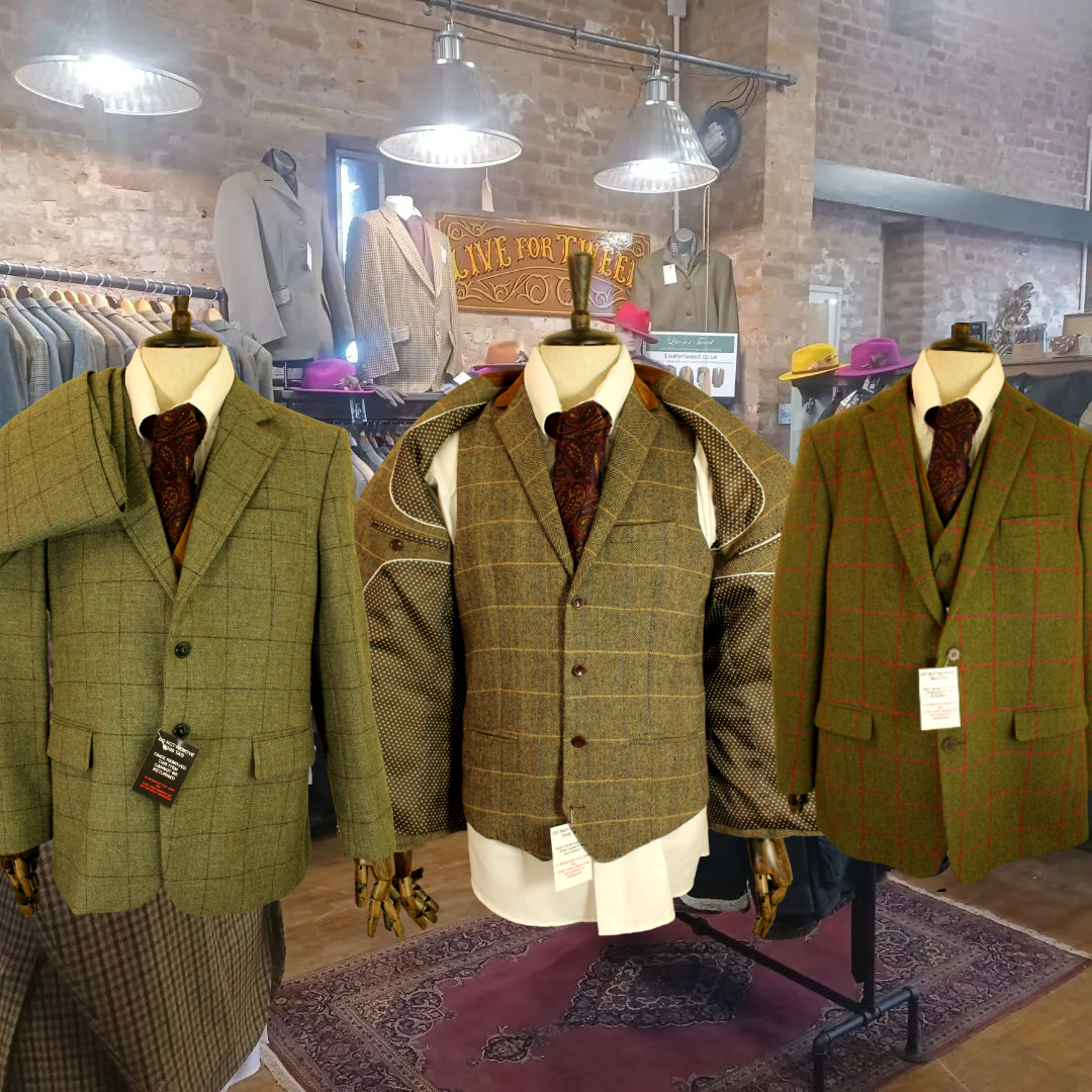 Tweed Jacket & Waistcoat Sets