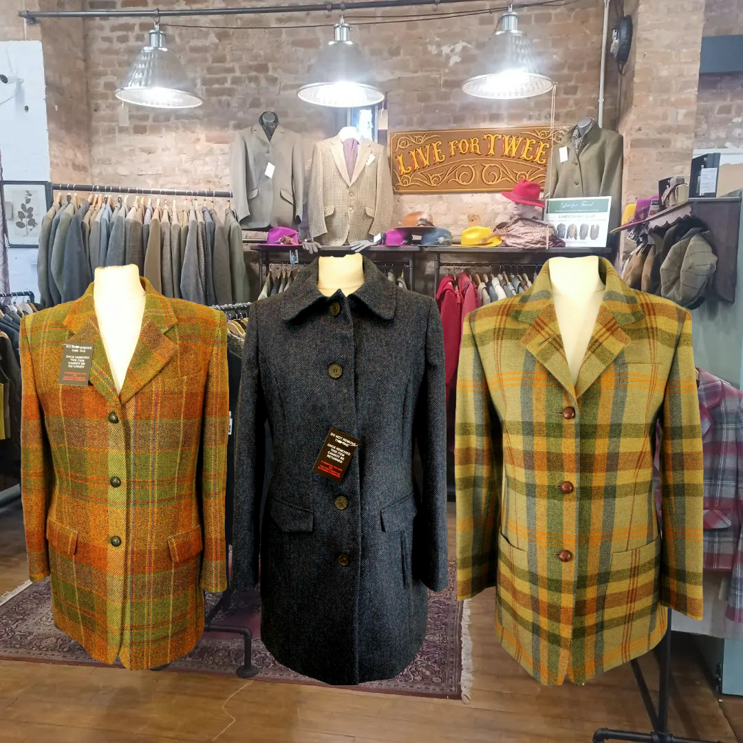 Ladies Vintage & Preloved Tweed Jackets