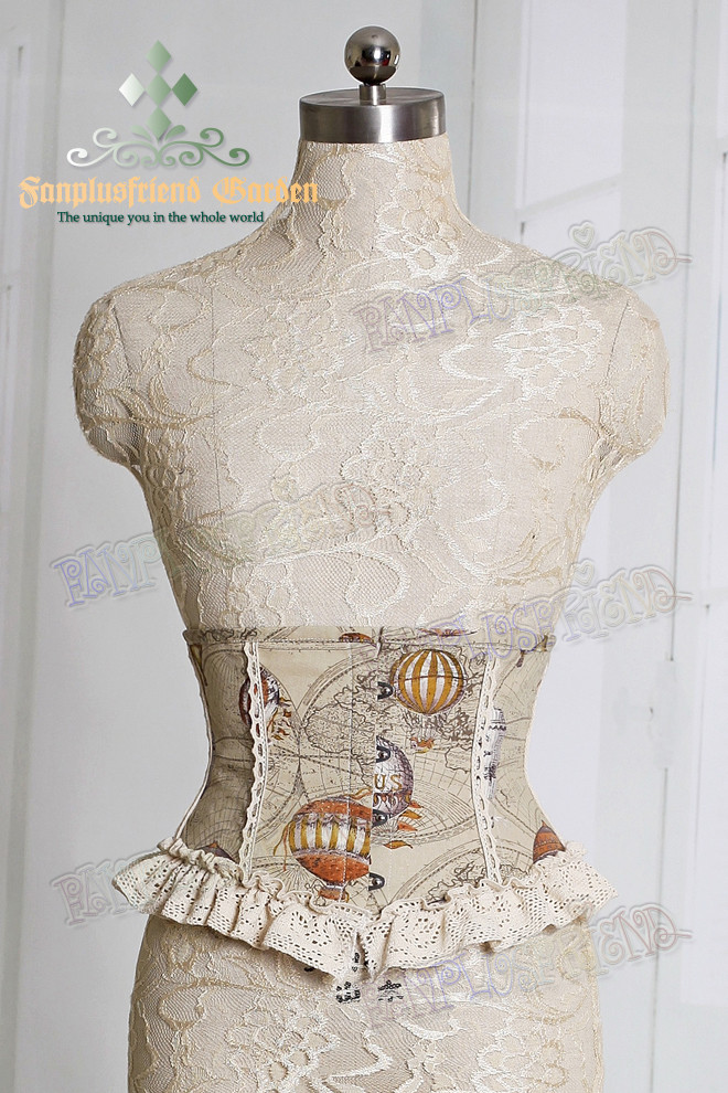 Fiona Steampunk Underbust Corset