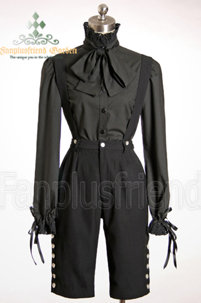 Elegant Kodona/Dandy Gothic Gabardine Breeches&Suspenders*3