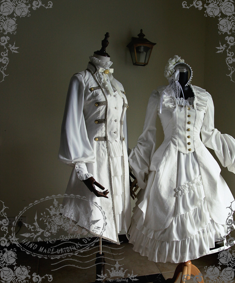 coquette ナポレオンジャケット Gothic グランジ Ten O'Clock Cinderella Rococo Lolita Elegant Gothic Unisex False