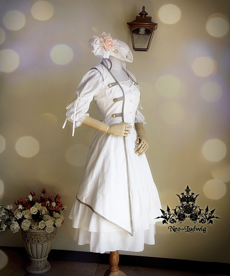 Ten O'Clock Cinderella Rococo Lolita Elegant Gothic Unisex False