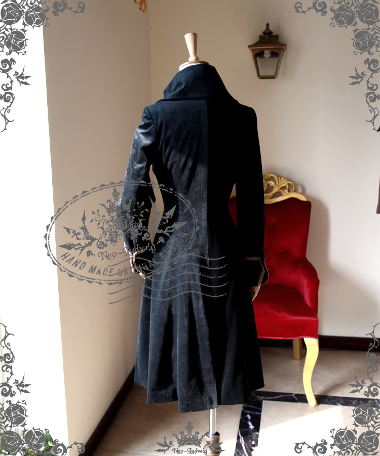 Whale Bones Bay, Pirate Lolita Dandy Unisex False 2pcs Thick