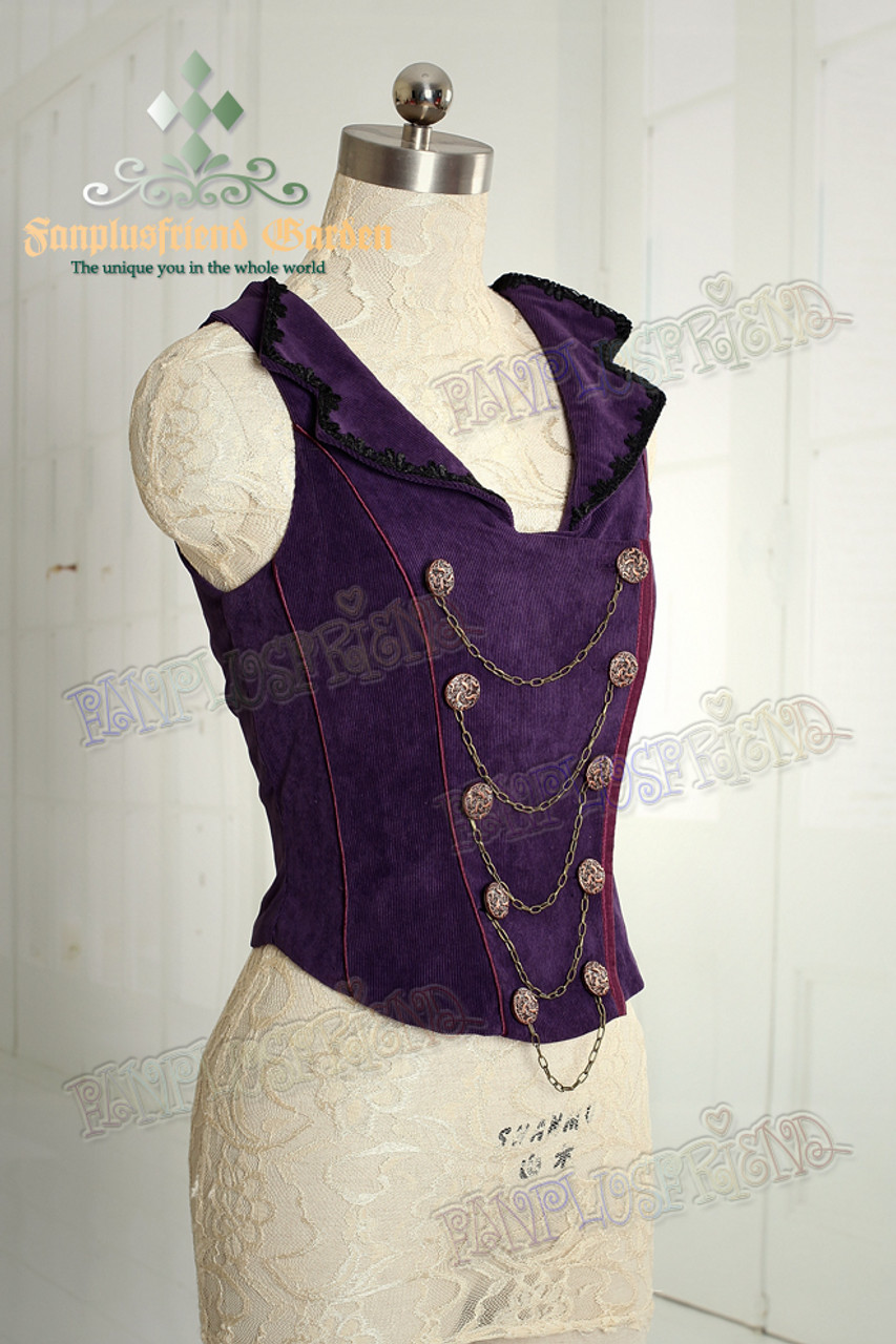 Rabbit Teeth Engineering Trainee steampunk lolita Vest (Navy) - Vests -  Lace Market: Lolita Fashion Sales