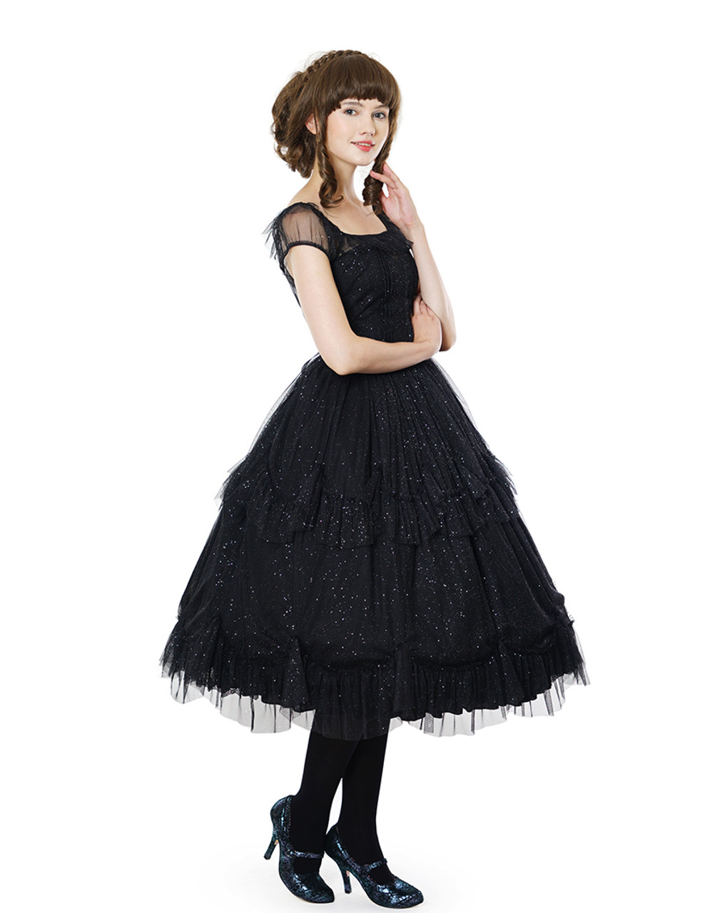 Chiffon Lover Waltz Classic Lolita Starlight Gauze and