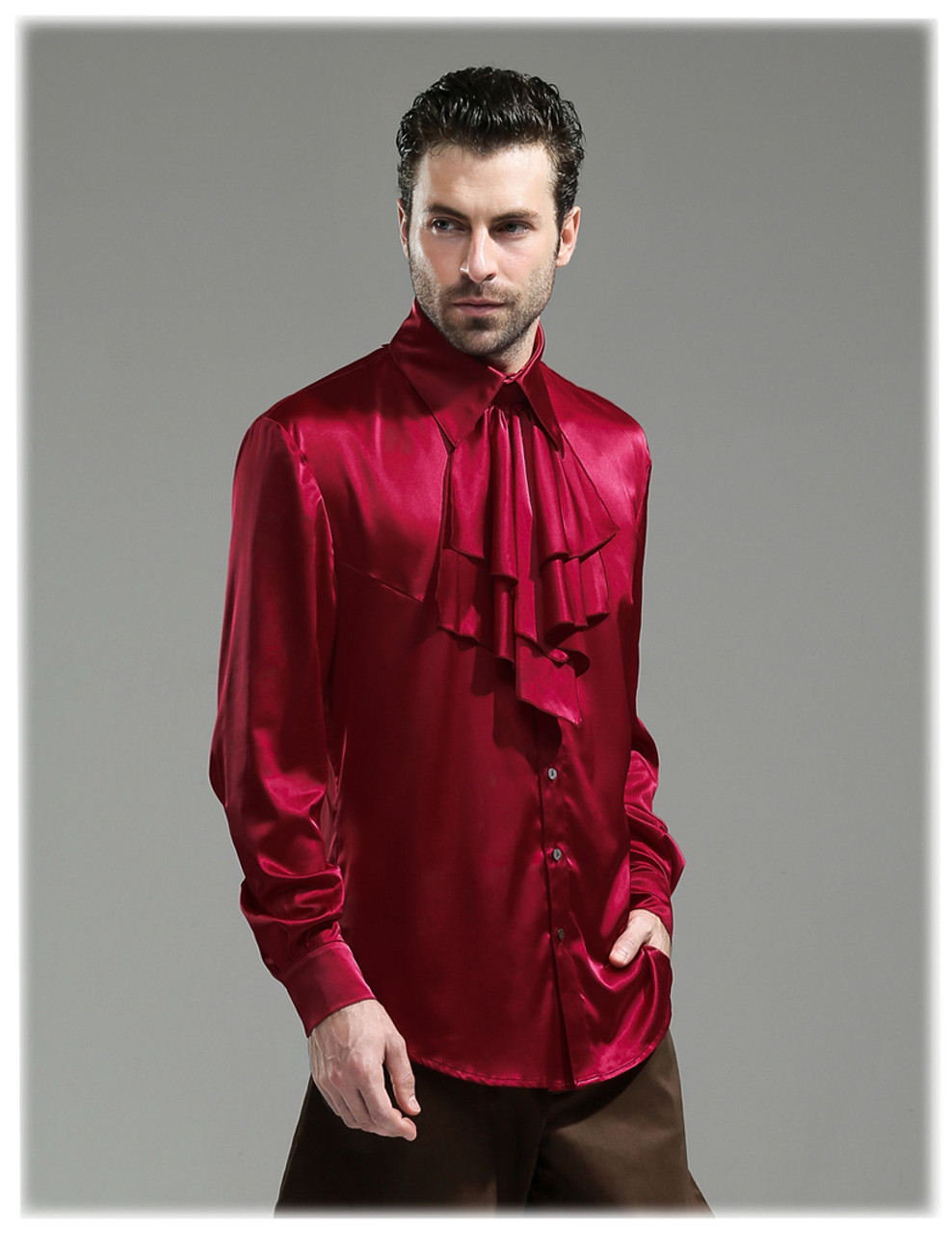 silk dress shirts