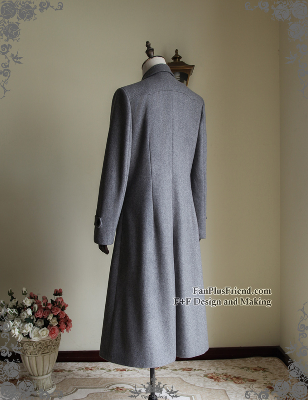 Long frock with long on sale coat