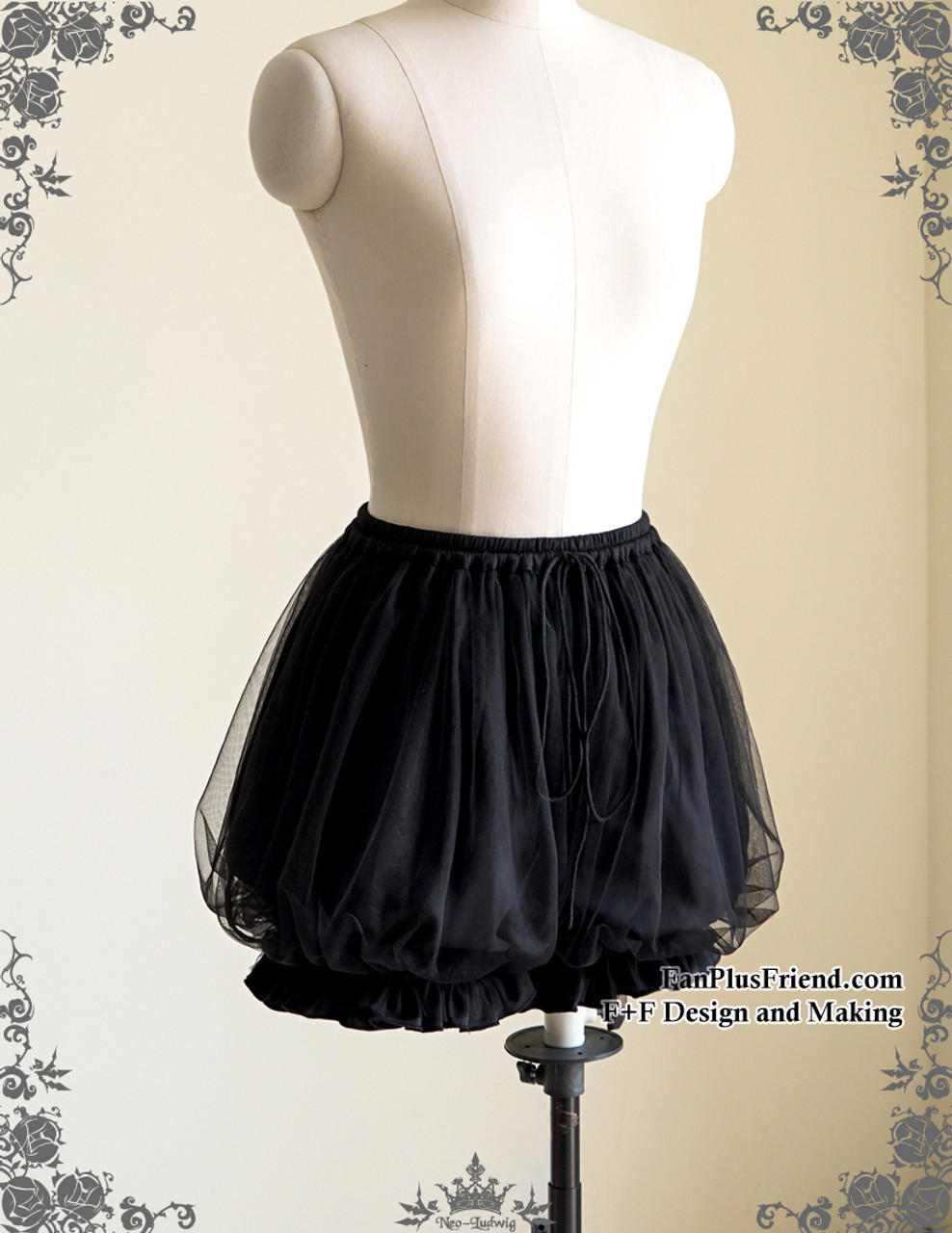 Berry Scent, Lolita Fashion Cute Casual 2-Way Shorts Puffy Short Pants &  Handmade Chic Bowknot Brooch*3colors