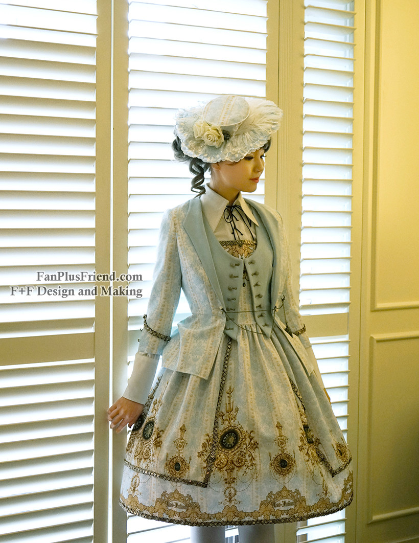Gothic Lolita Fashion Dress Tuxedo Ball 