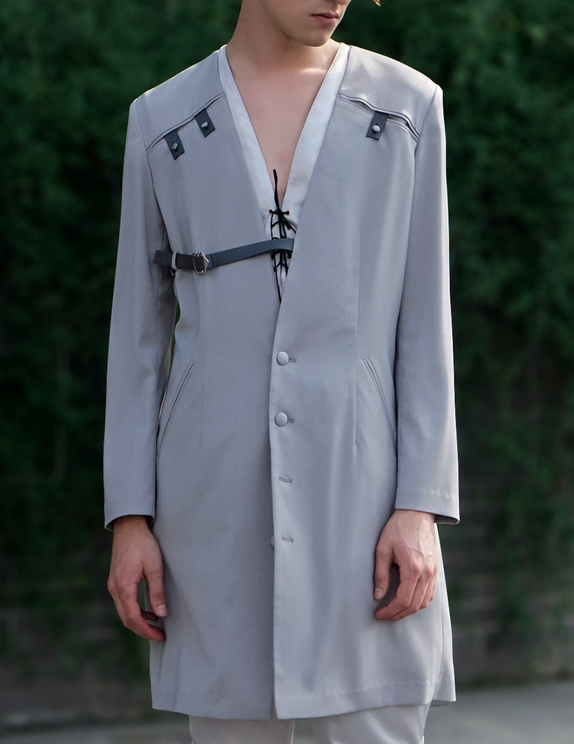 mens grey summer jacket