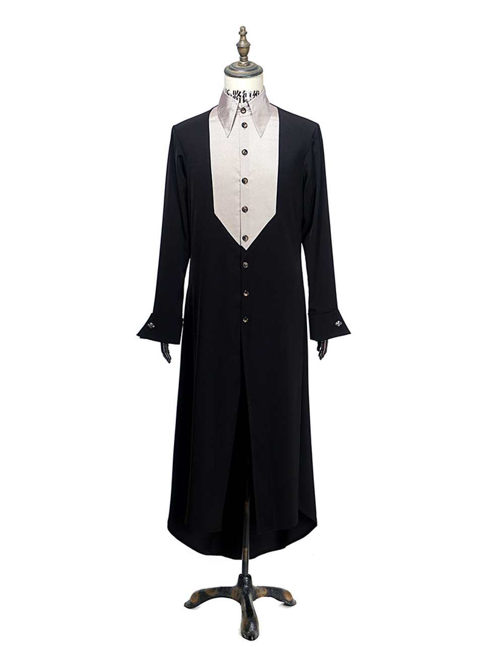 Vintage Retro Fashion Dandy Mens Dress Shirt Long Sleeves With