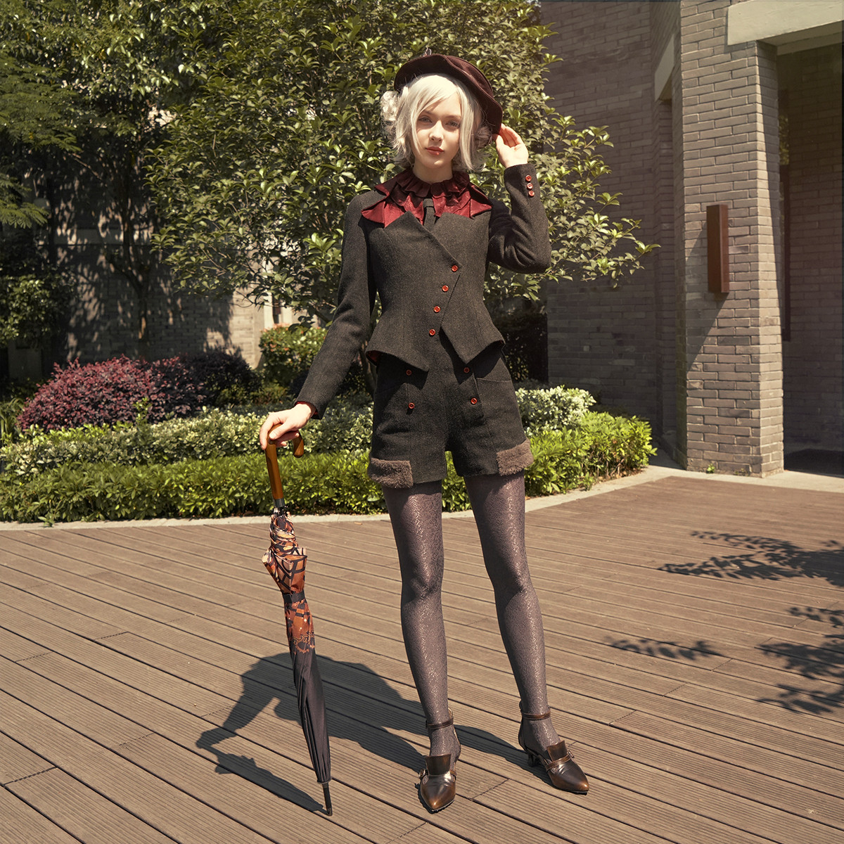 steampunk winter coat