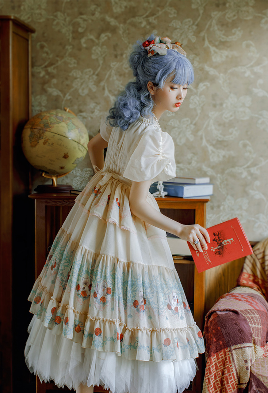 Berry Scent, Lolita Fashion Cute Casual 2-Way Shorts Puffy Short Pants &  Handmade Chic Bowknot Brooch*3colors