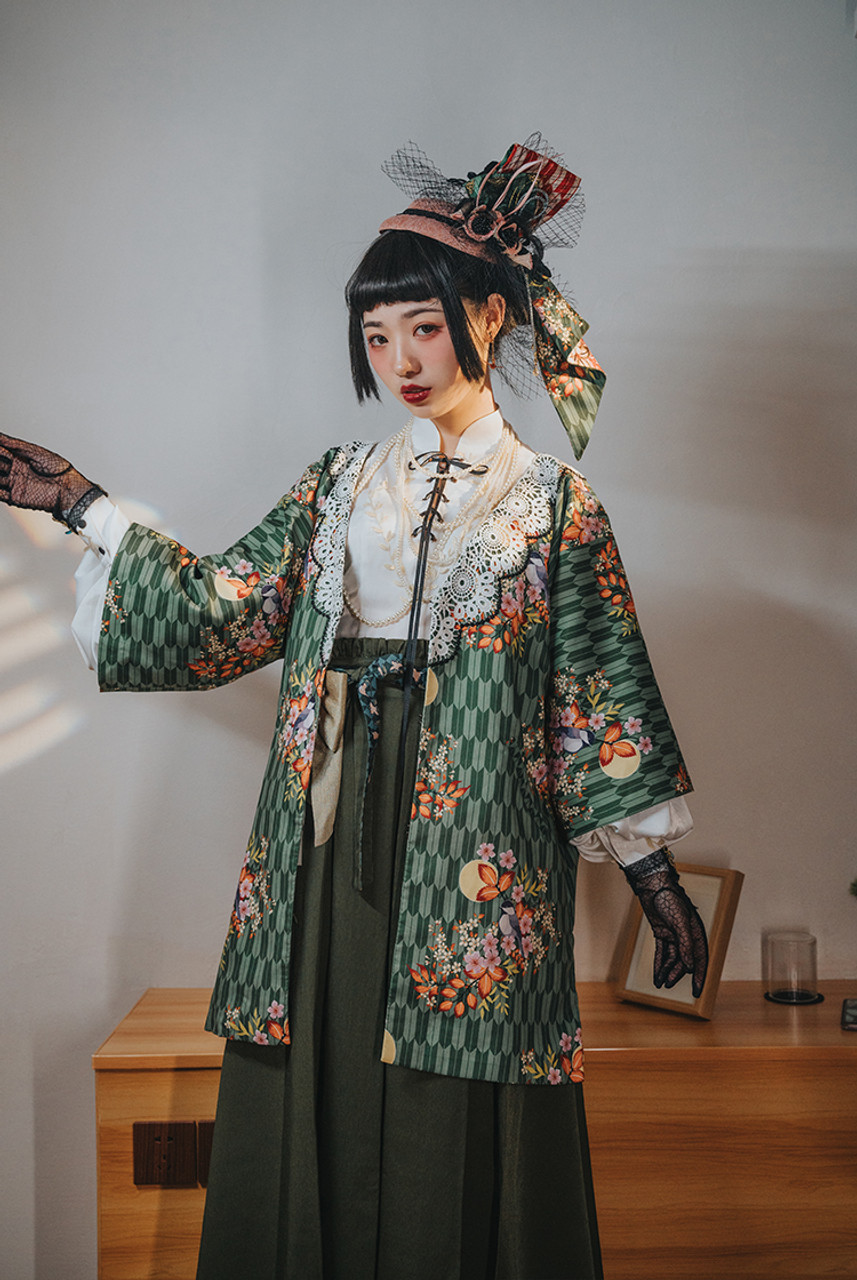 Tsukimi Sakuradori, Wa Lolita Casual Japanese Taisho Period Arrow 