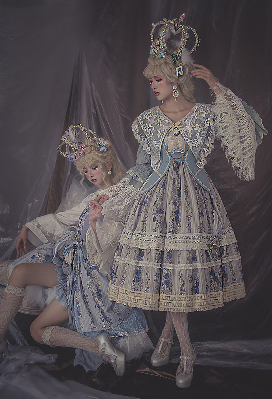 Under the Rose, Classic Lolita Elegant Chic Floral