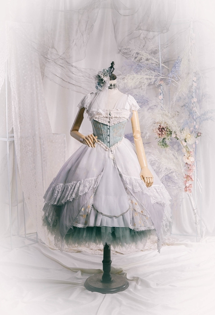チヨコ　パステルロリータ Classic Lolita Jumper Dress, Side Zipper