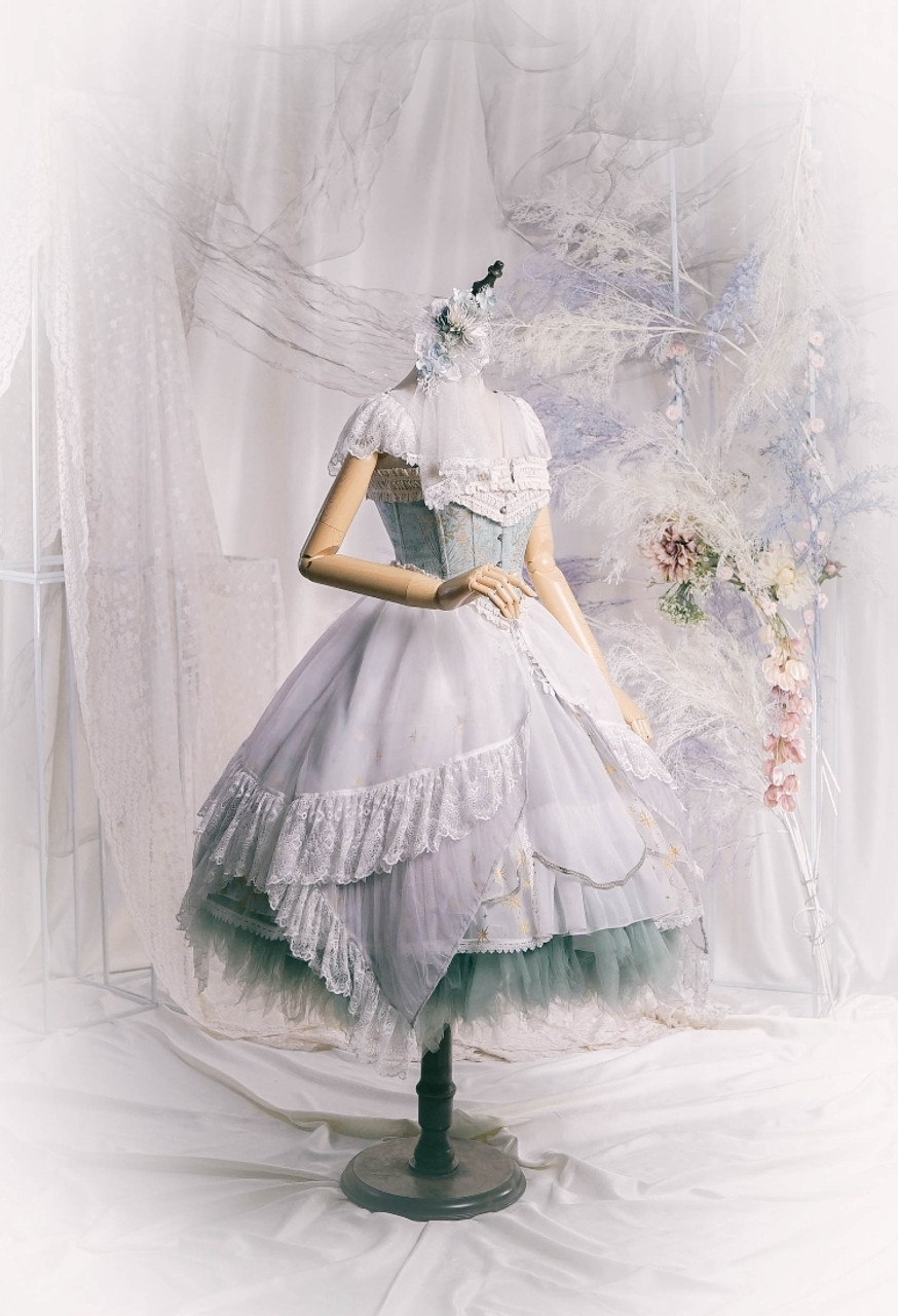 Lolita Fashion Deluxe Tiered Handmade Tulle Underskirt Chic