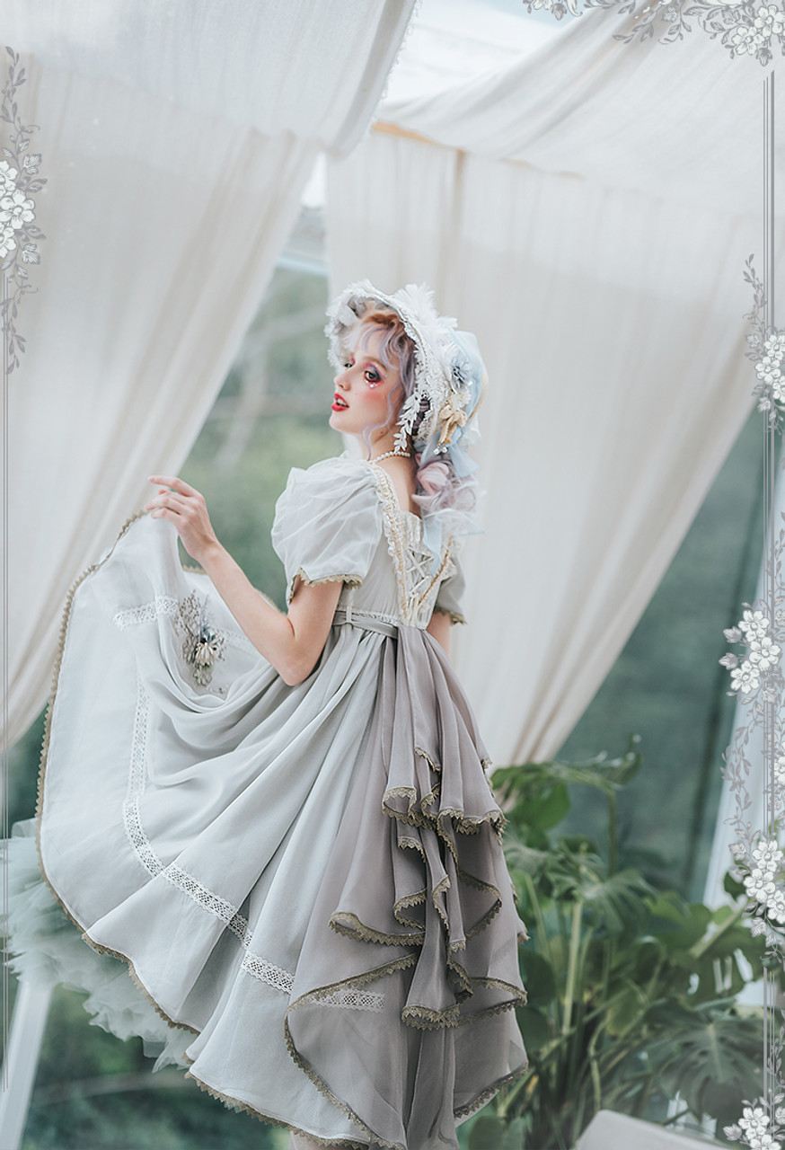 Scarborough Fair, Classic Lolita Elegant Chic Empire Waist