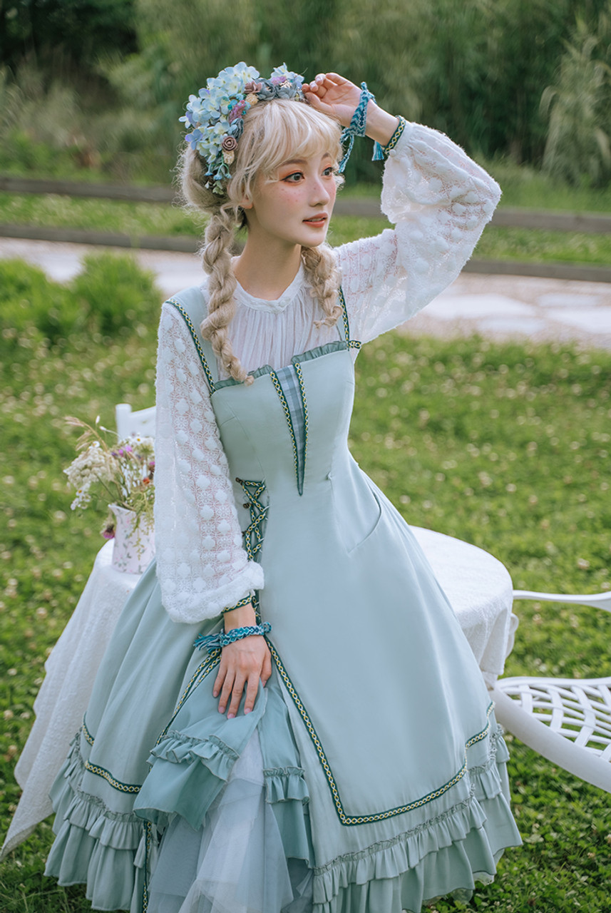 Aurora Valley, Classic Lolita Nordic Style Inspired Sleeveless