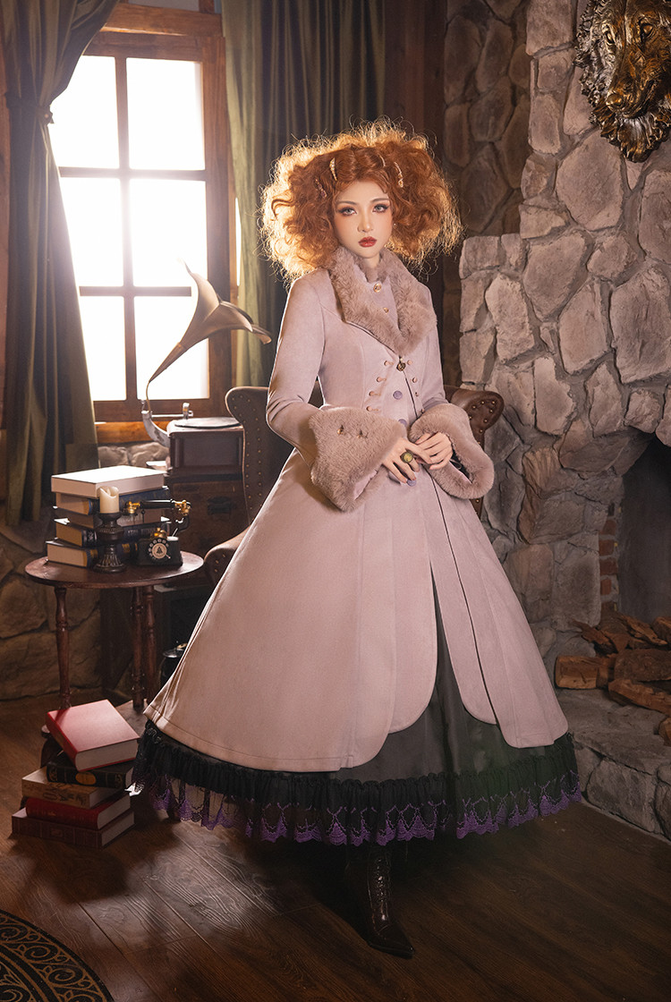 Belle Epoque, Gothic Lolita Elegant Embroidery Light Dress Coat