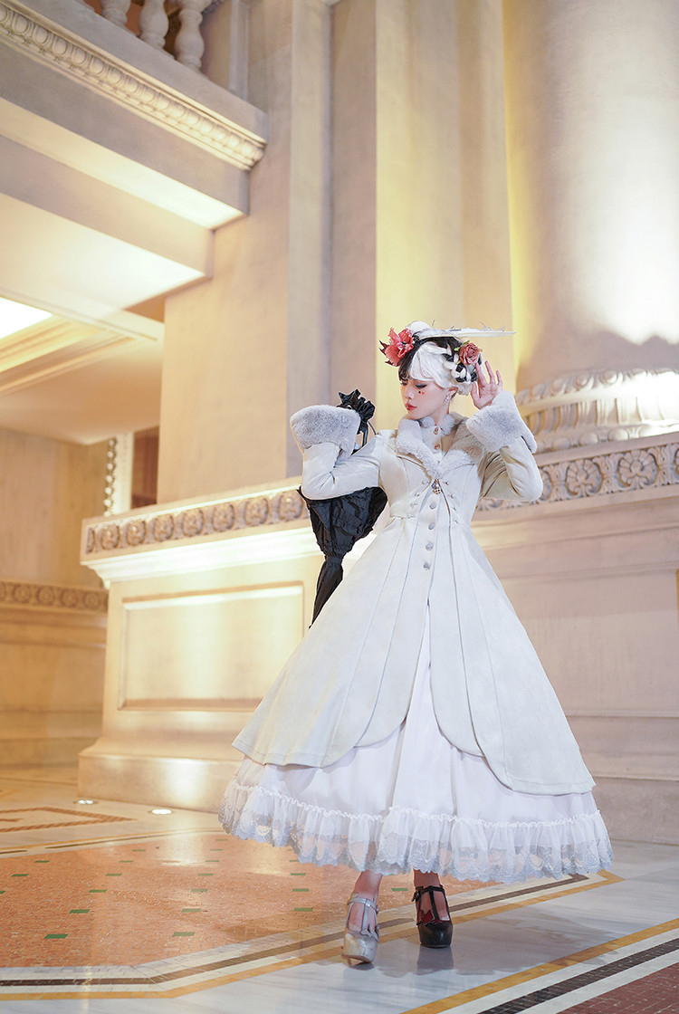 Belle Epoque, Gothic Lolita Elegant Embroidery Light Dress Coat