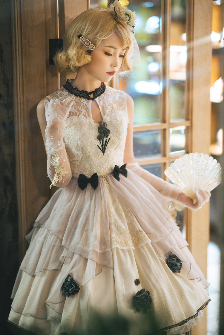 Fragrance of Narcissus, New Chinese Fashion Style Qi Lolita