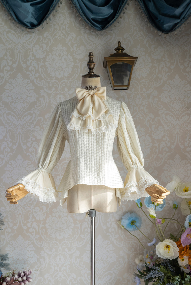 Berry Scent, Classic Lolita Chic Casual Puffy Sleeves Semi