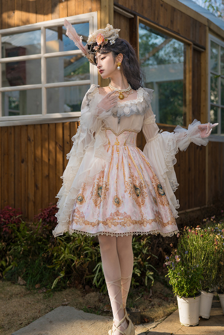 Ten O clock Cinderella, Elegant Rococo Lolita Fashion Boned