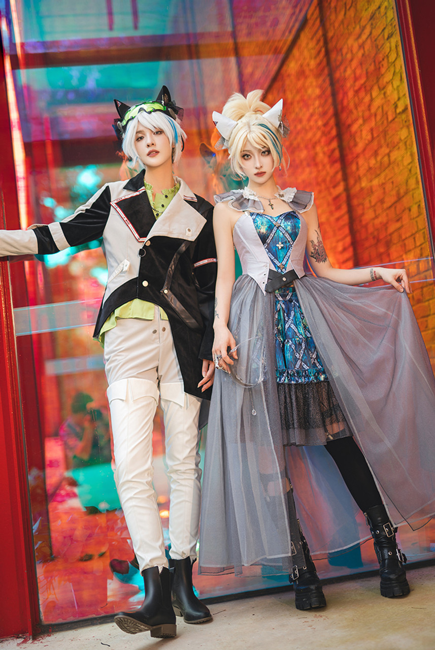 【AAKE】FRILL PIGMENT MIDI SK Code F, Cyber Punk Cool Fashion Casual Jacquard or Patterned