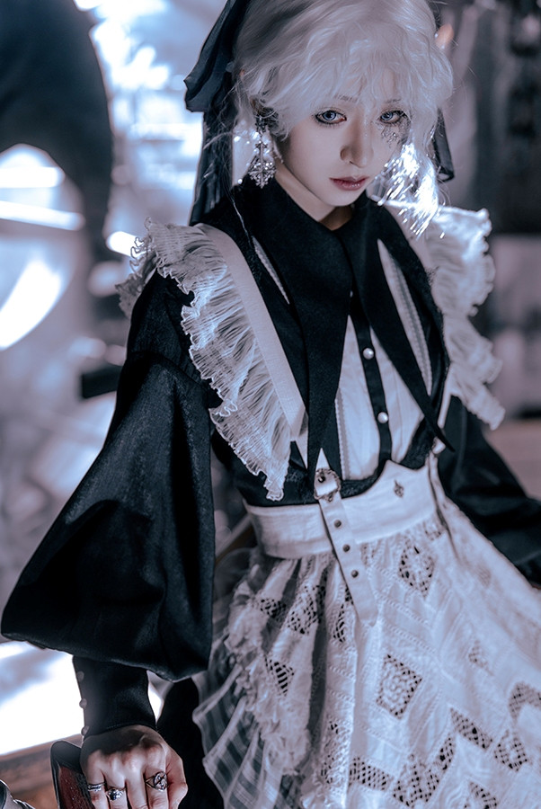 The Minder 2.0, Gothic Casual Fashion Swallowtail Collar Long