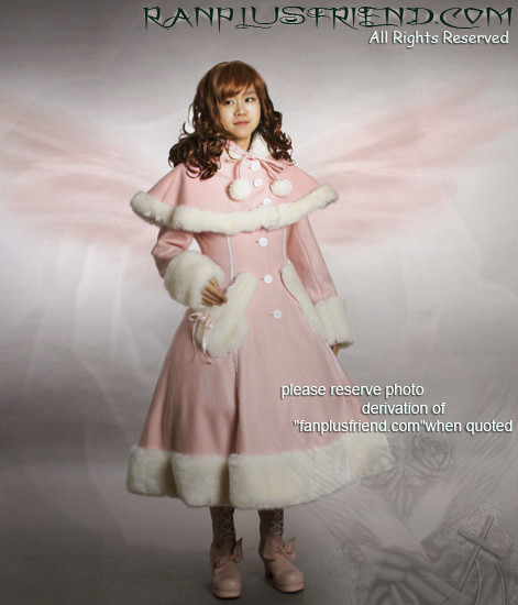 Cutie FRUiTS Sweet Miss Bunny Wool Coat&Cape