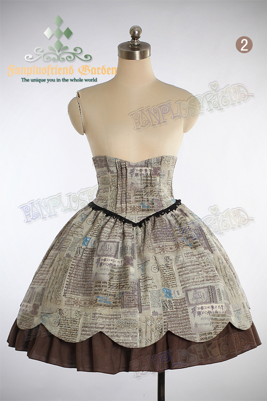 corset skirt high waisted