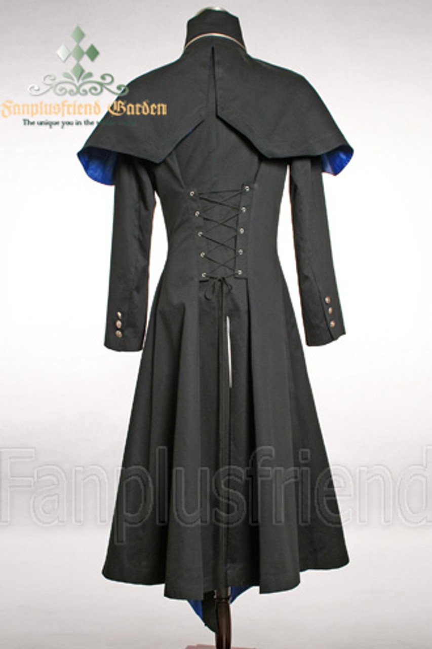 Elegant Gothic Punk Knight Busks/Double-breasted 3ways Coat&Cape