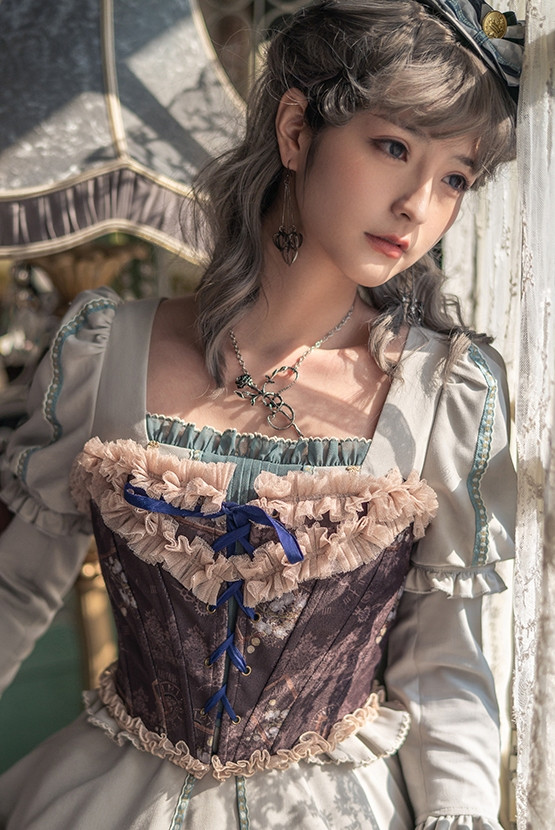 Laurie Steampunk Underbust Corset main image 0