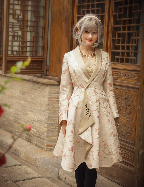 Vintage Trench Coats and Dresses