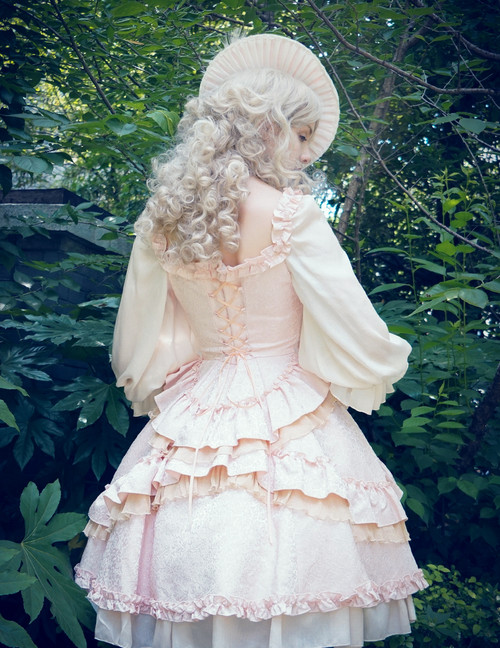 Vintage Rococo Lolita Retro Midi Dress Wedding Dress Ladies Summer Prom ...