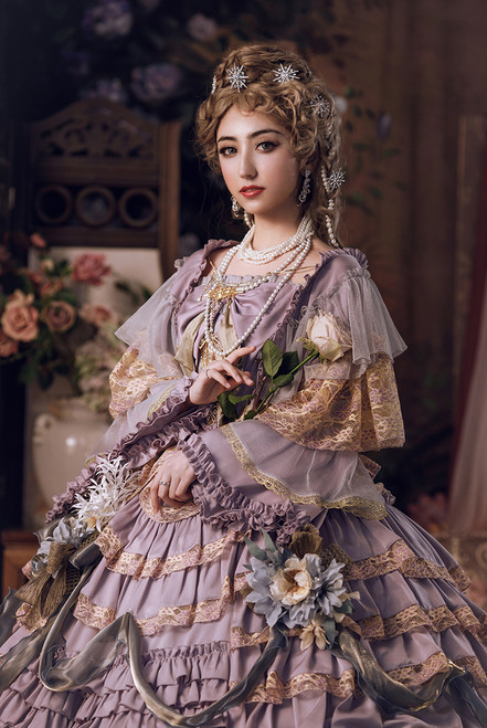 Victorian Rococo Lolita Fashion 