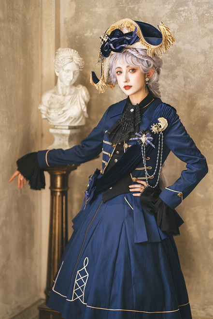 Model Show (Dark Blue Ver.)
(sash: P00825, shirt: TP00219, skirt: SP00248)
*other items in picture, NOT for sale.