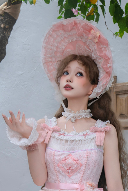 Model Show (Baby Pink Ver.)
(dress: DR00345S, cuff pieces: P00815)
*other items in picture, NOT for sale.