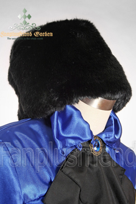 Elegant Gothic Warm Fur Puffy Hat*2colors