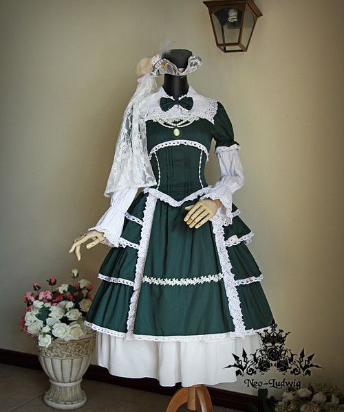 Co-ordinate Show(Green Ver.)
blouse TP00016N, hat P00533, skirt SP00166